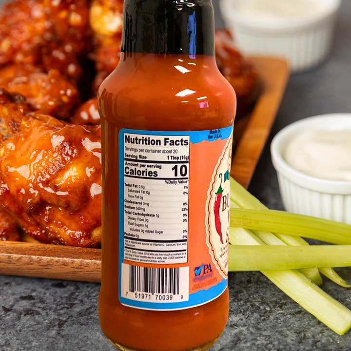 Stello Foods, Inc. - Wholesale Hot Sauce - Stello Foods - Rosie's Buffalo Wing Sauce 11 oz6