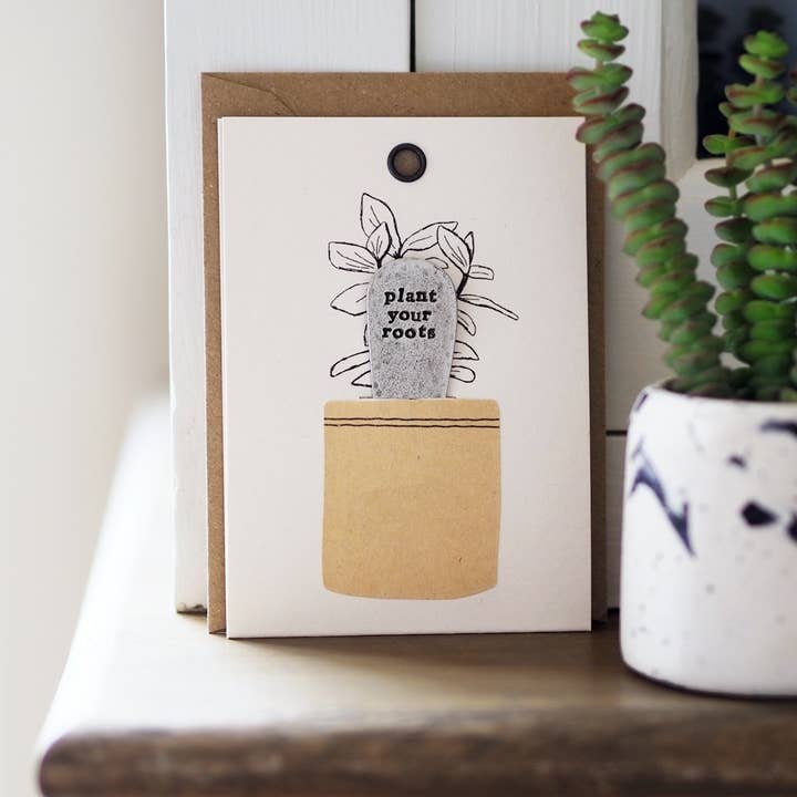 Kutuu – wholesale Plant seeds – 'Plant Your Roots' Plant Marker2