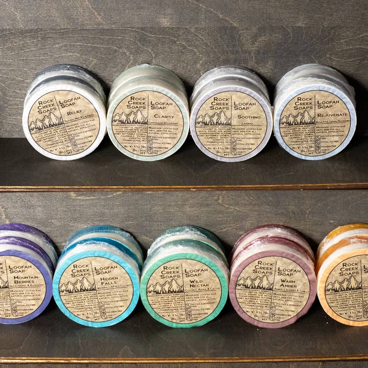 Rock Creek Soaps - Wholesale Loofah - Loofah Sampler Box