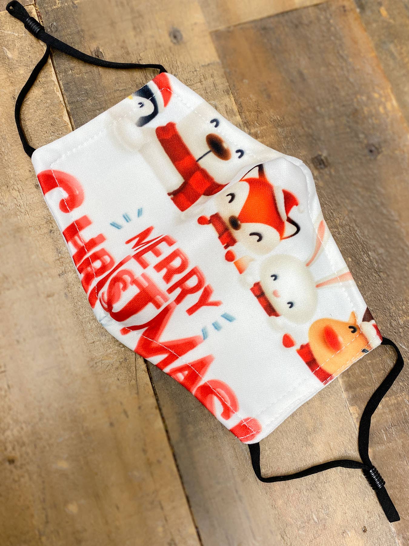 Bloidy - Wholesale Protective Face Mask/Shield - Christmas Animal Friends Mask2