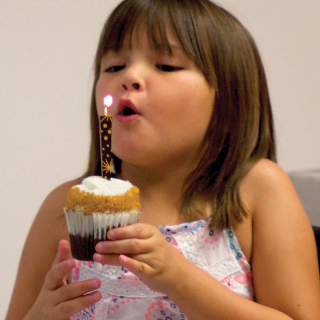 Let Them Eat Candles - Wholesale Cake Candle - LTEC Single - Circle Swirls (Milk)6