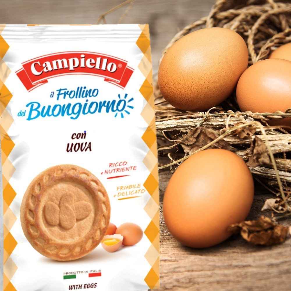 Fine Italian Food - Wholesale Cookie - Campiello Shortbread Cookies with Fresh Eggs, 12 oz.1