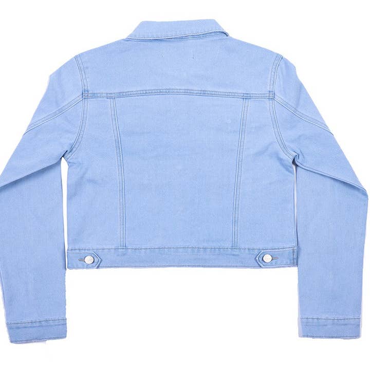 Light Blue Junior Denim Jackets for wholesale on Faire1