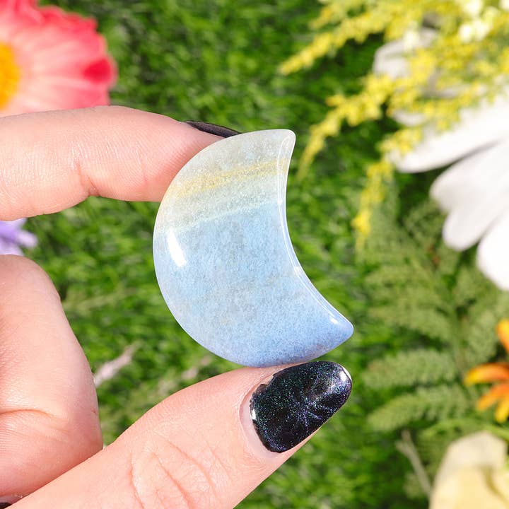 Trolleite Mini Half Moon | Trolleite Gemstone for wholesale by Natures Artifacts Inc