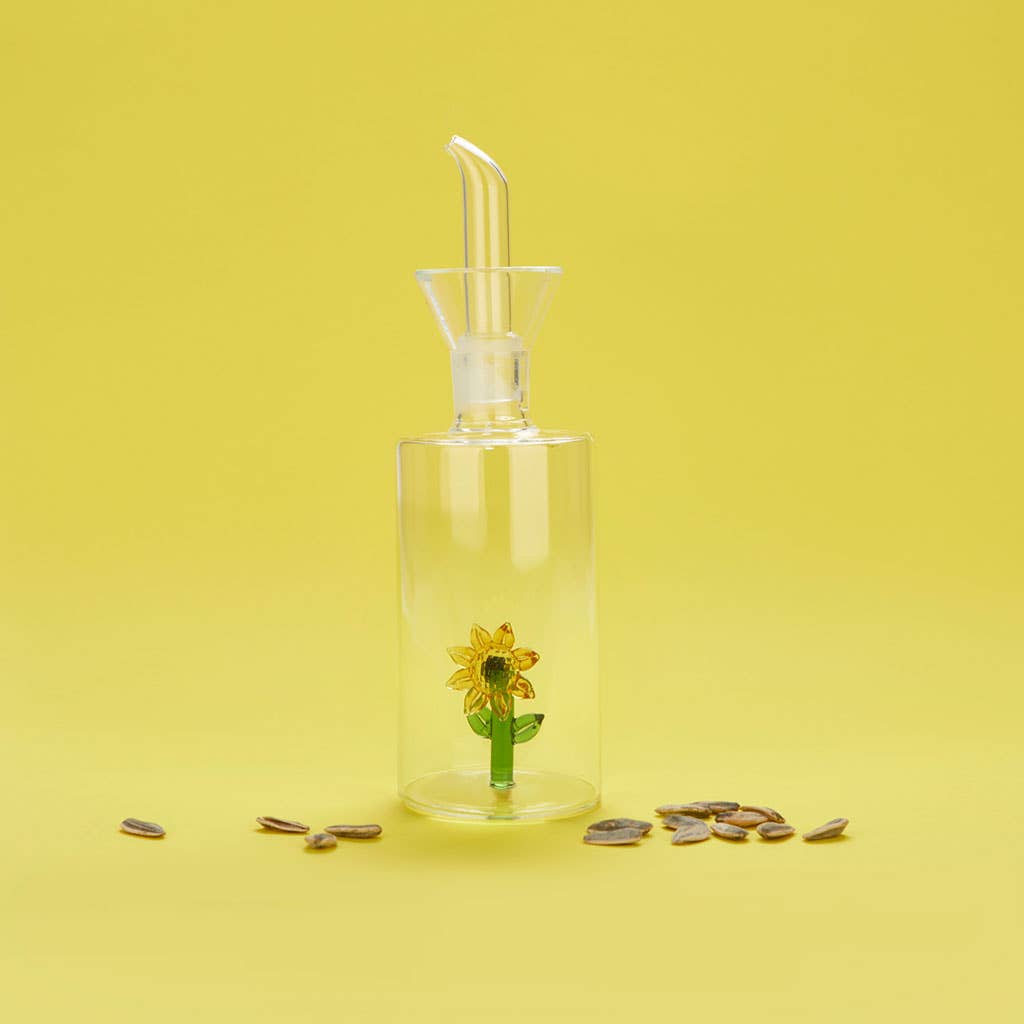 Balvi - Wholesale Oil/Vinegar Dispenser - Oil dispenser,Sunflower,350 ml,drip-free,glass1