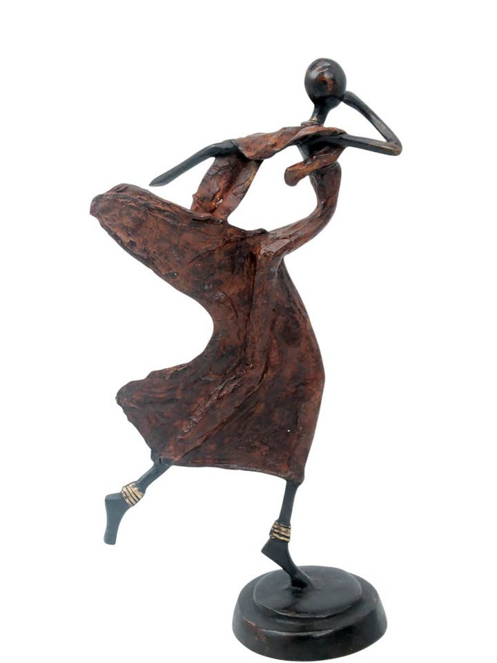 Brown dancer 35 cm No. 2 for wholesale by Lafi Bala