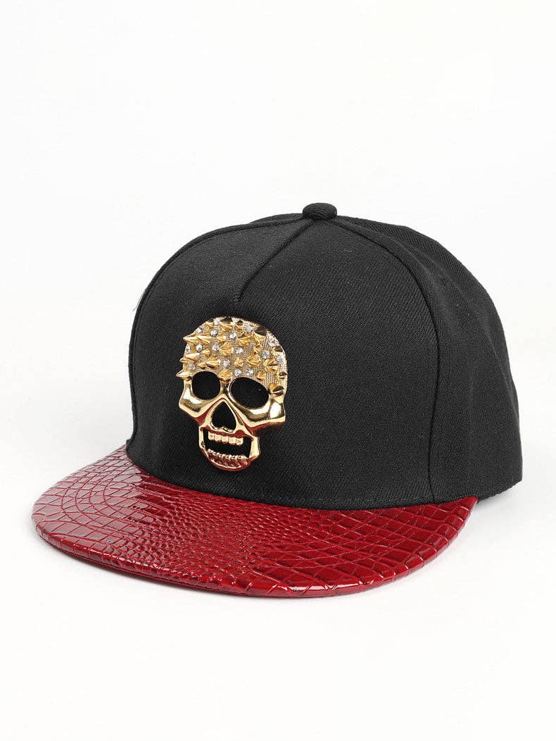 Tourtiwi - Wholesale Baseball Cap - Women's - Metal Skull Baseball Cap0