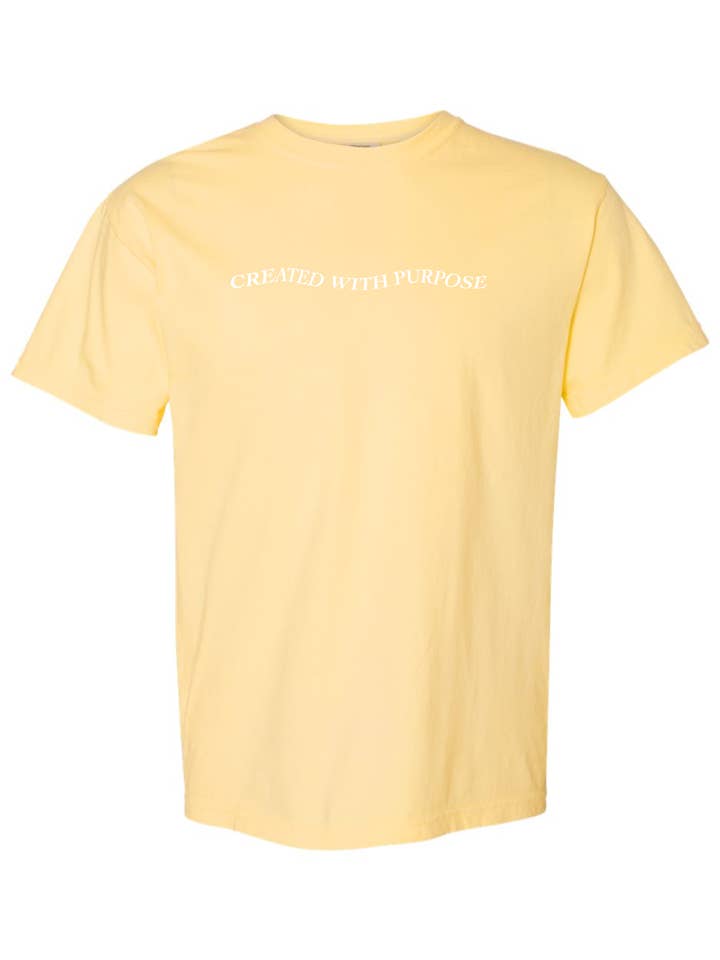 Created With Purpose Co. - Wholesale Screen Printed T-Shirt - Women's - CREATED WITH PURPOSE TEE23