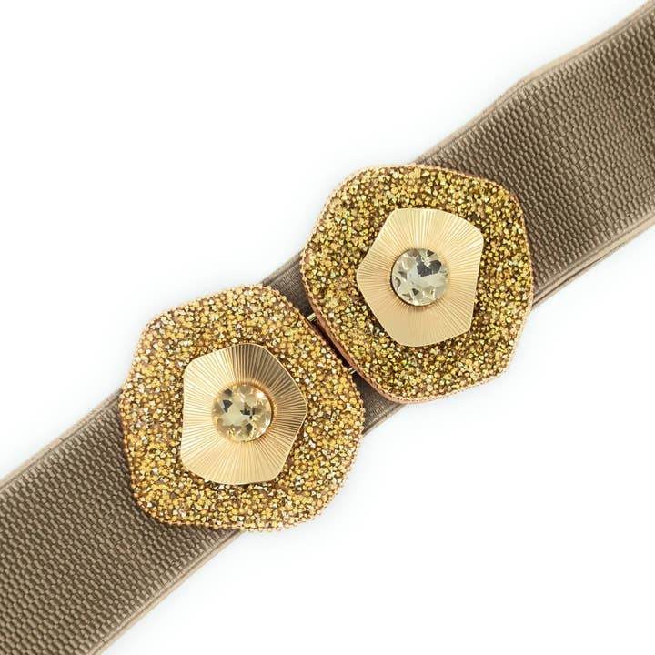 Shiny Elastic Belt för wholesale av BRANDELIA