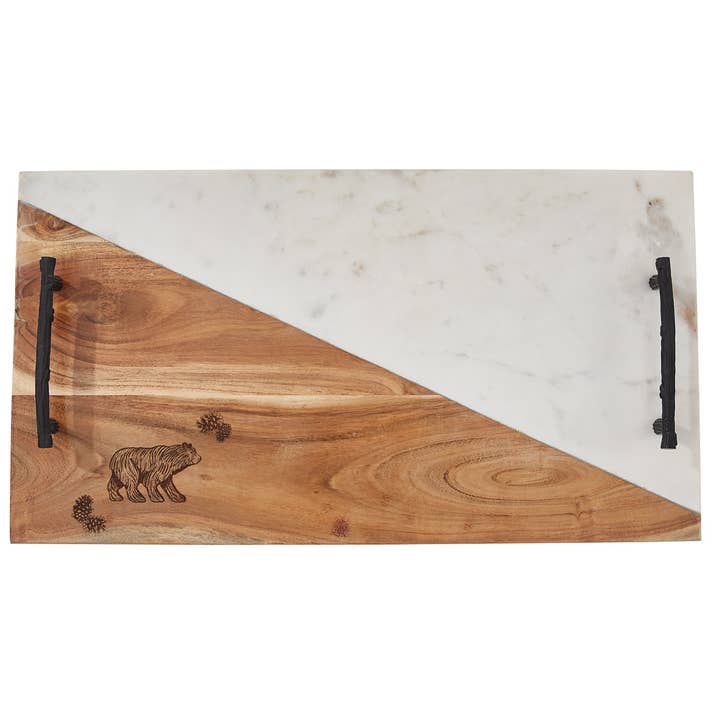 Park Designs - Wholesale Serving Tray - Rustic Bear Charcuterie Tray