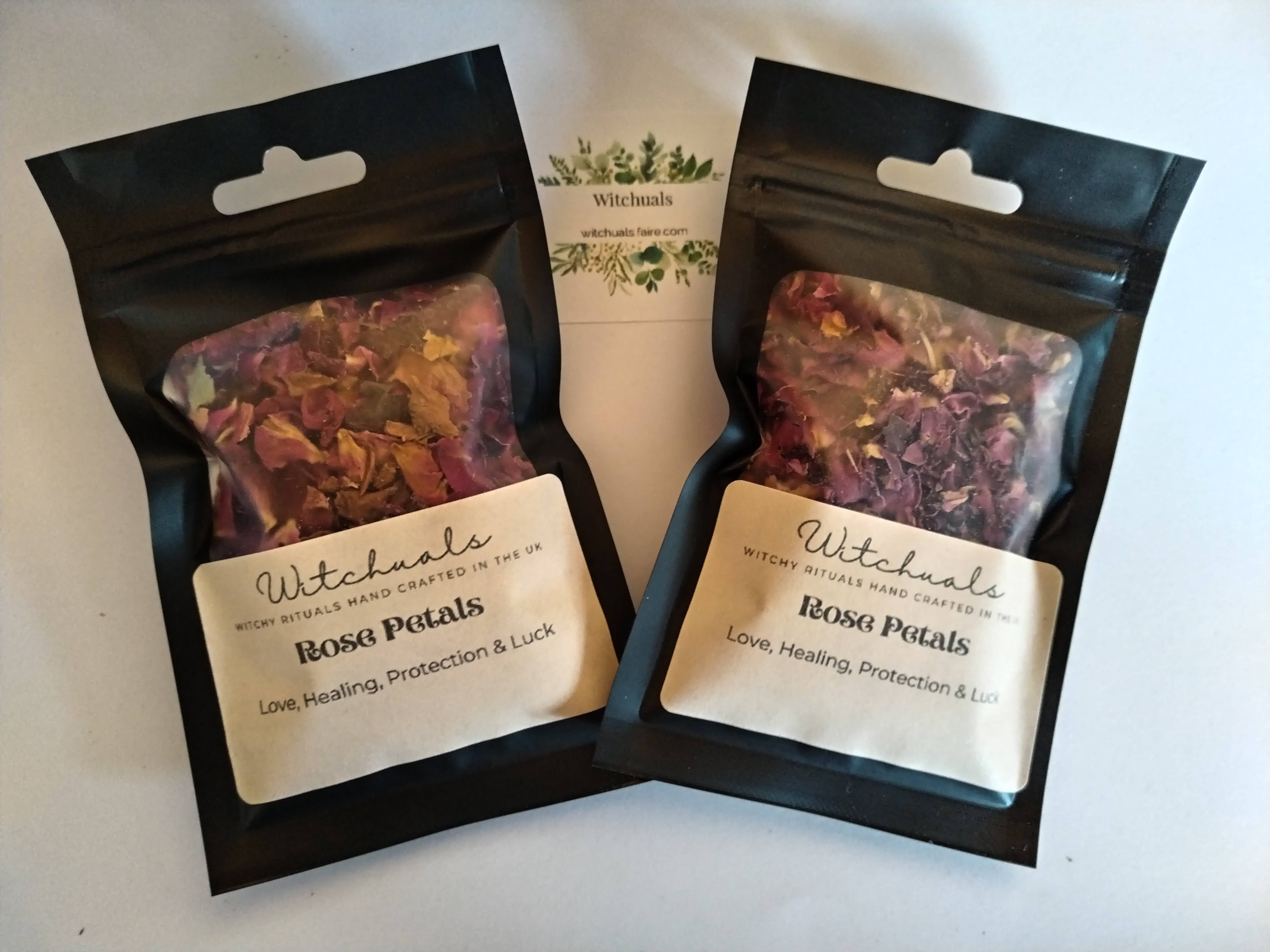 Witchuals - Rituals & Spellwork Apothecary - Wholesale Meditation Supplies - Rose Petals0