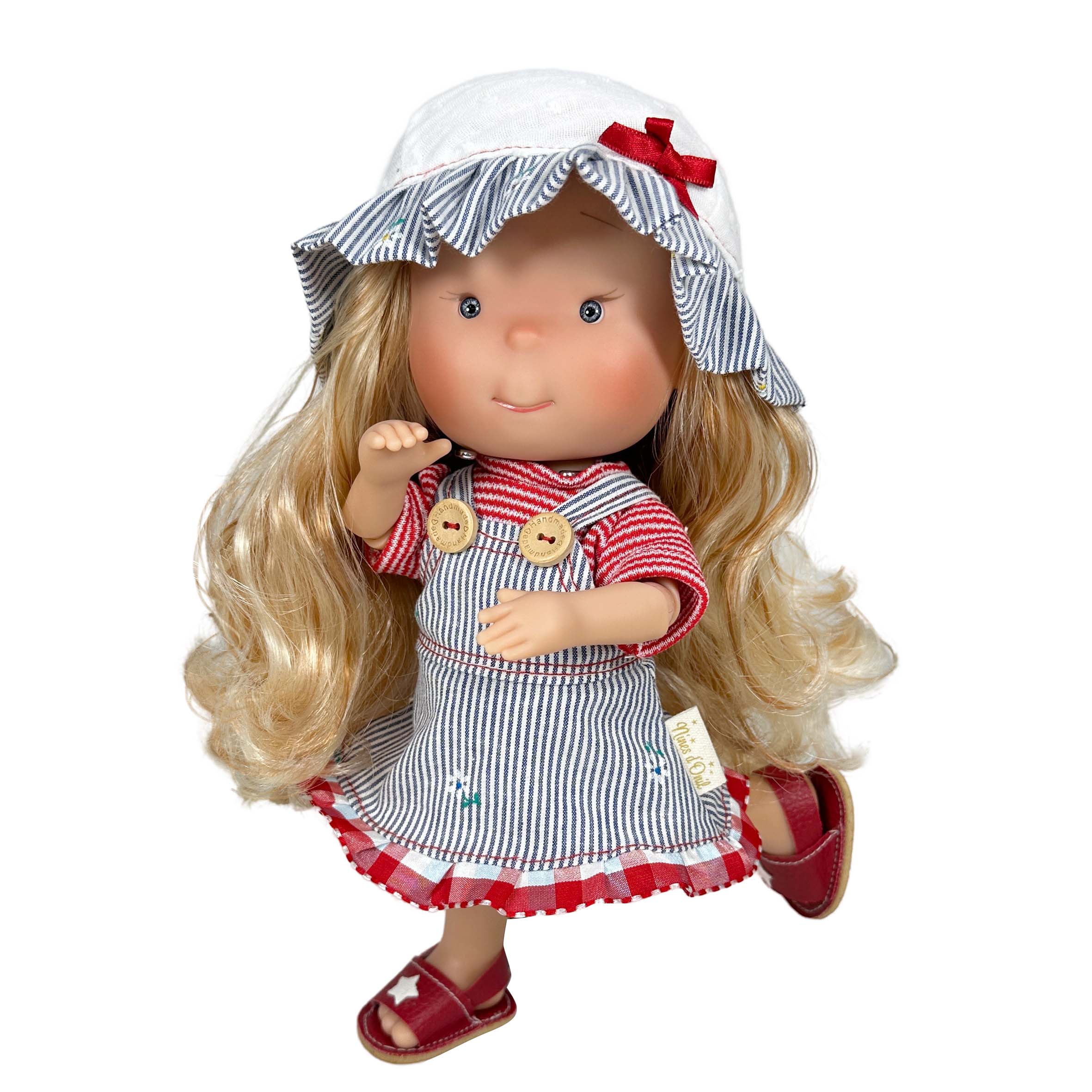 Nines Artesanals d'Onil Dolls - Vente Poupée – enfant - Poupée Pippa bleue marine8