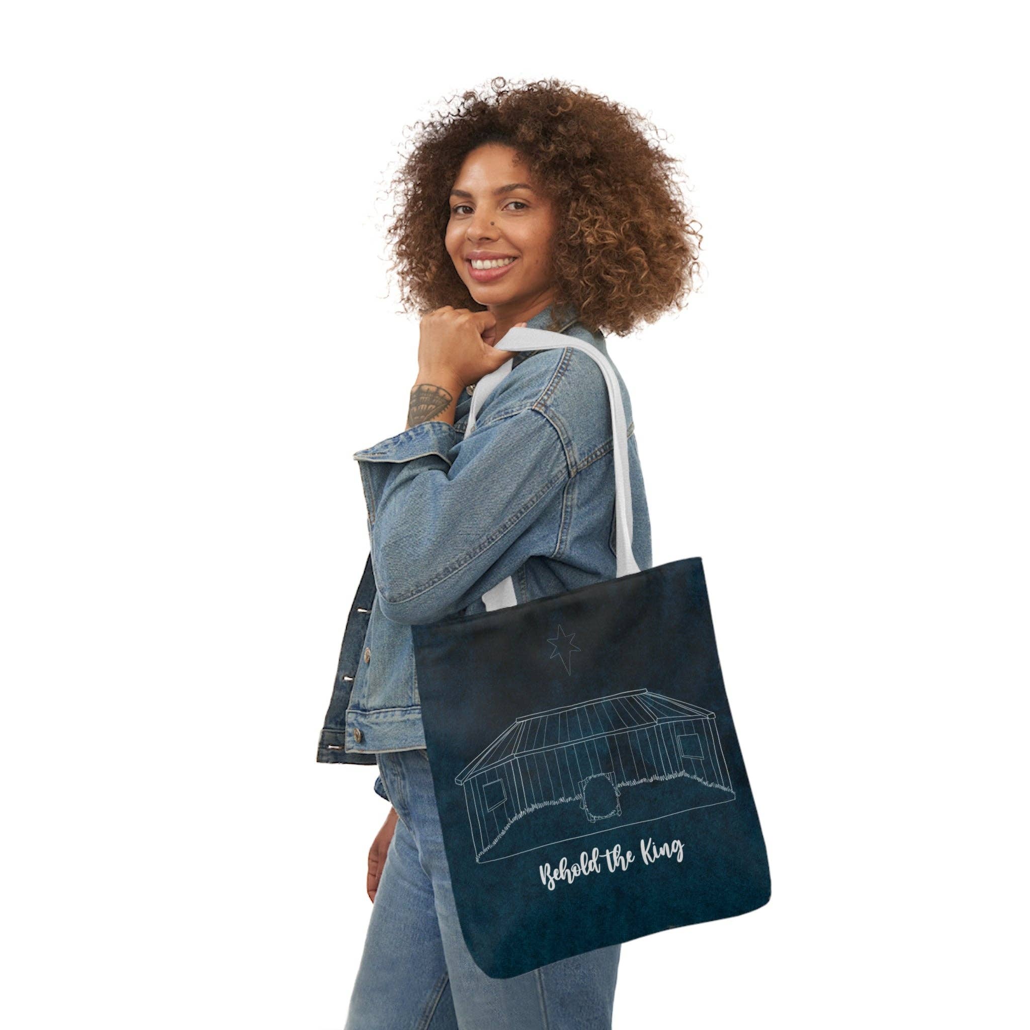 Friends of the Faith - Wholesale Tote Bag - Women's - Behold the King Canvas Tote Bag12