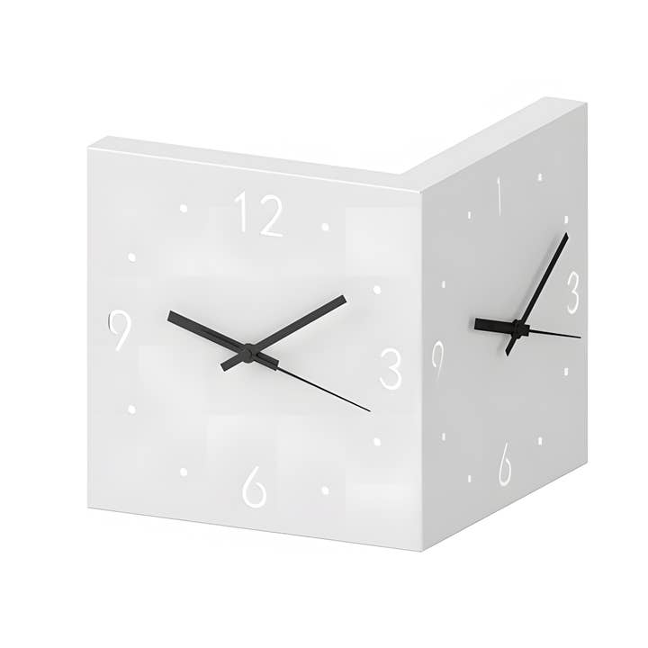 EP Design Lab - Wholesale Wall Clock - Sound Sensor Backlit Corner Clock LED Clock Light6