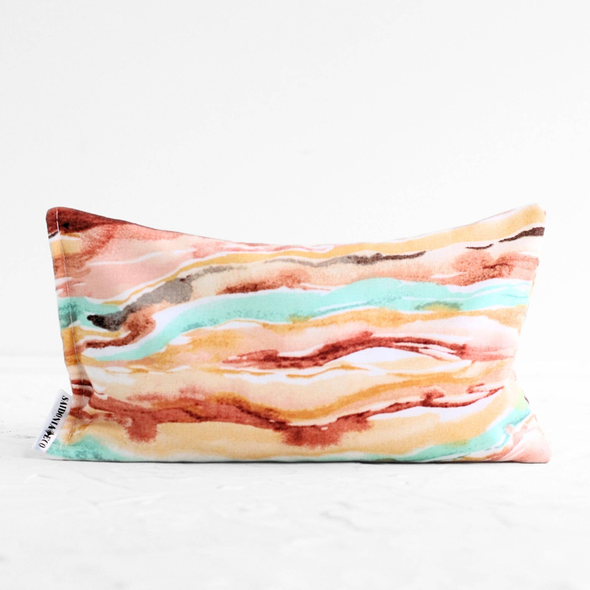 SaidoniaEco - Wholesale Spa/Therapy Pillow - Lavender Eye Pillow ⋆ Watercolor Desert 1