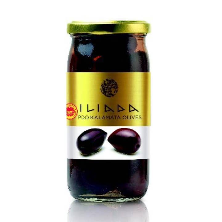 ILIADA Kalamata Olives – 370g (0.82lb) for wholesale by LAGMA