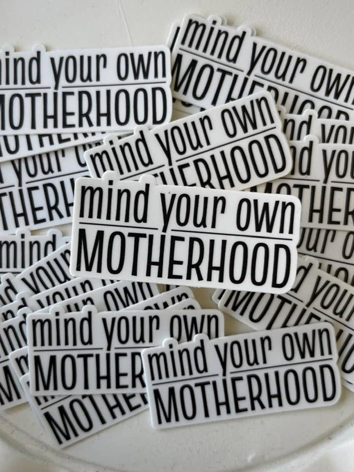 Autocollant Maternité pour la vente par JoyPop Print Shop