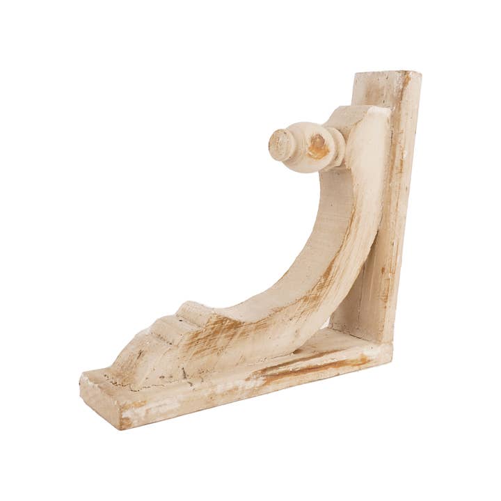 My Amigos Imports - Vendita all'ingrosso Decorazioni da tavolo - Casa colonica Corbel-Fancy-Rustic-Legno-3Wx10Dx11H pollici-Fancy7