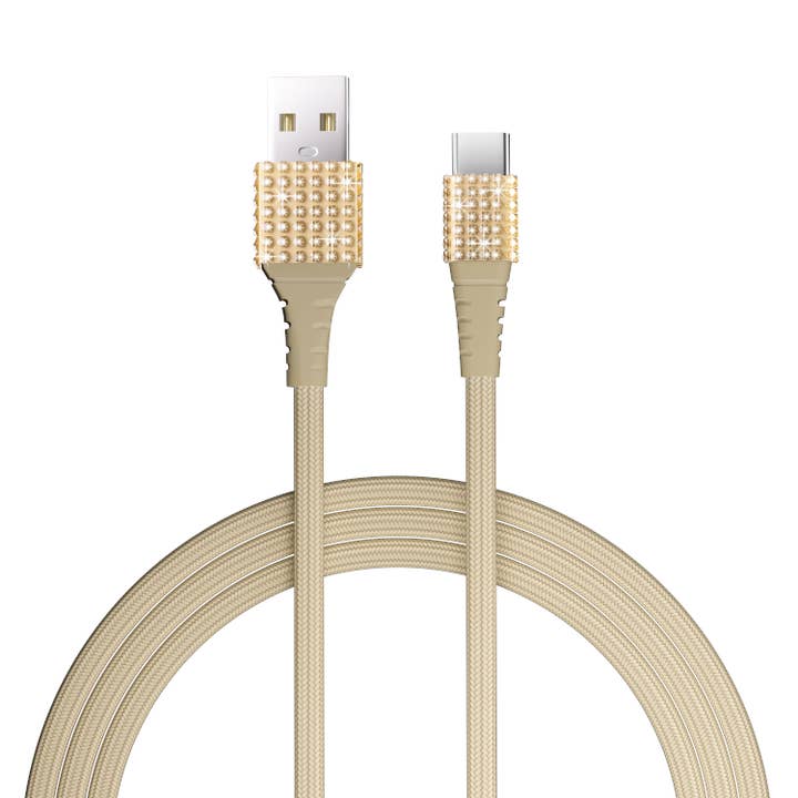 LAX Gadgets - Vendita all'ingrosso Cavo di ricarica - Cavo USB-C ad alta velocità per imballaggi al dettaglio Andriod da 6 piedi