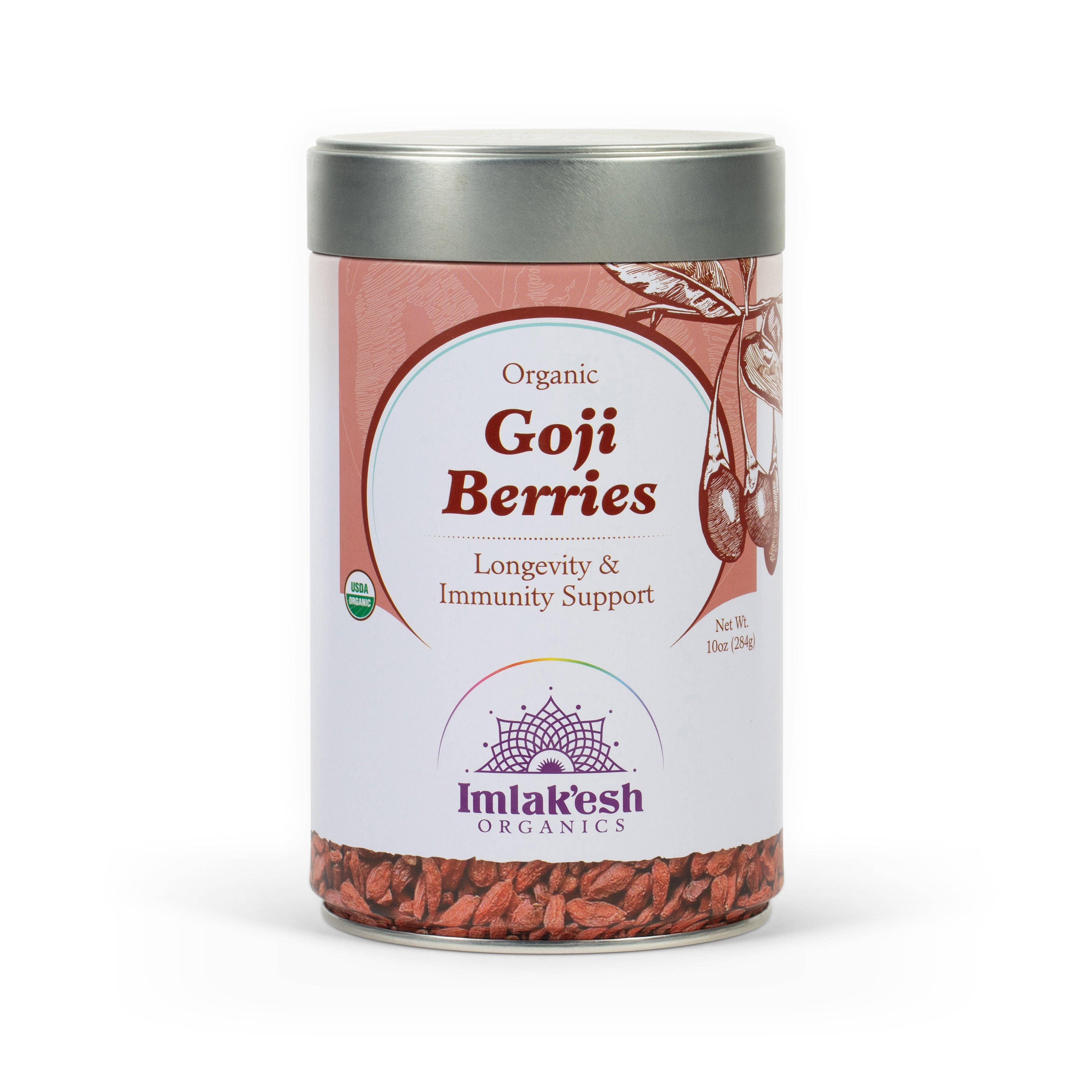 Imlakesh Organics - Wholesale Dried/Dehydrated Fruit - Goji Berries, Organic (10oz)0