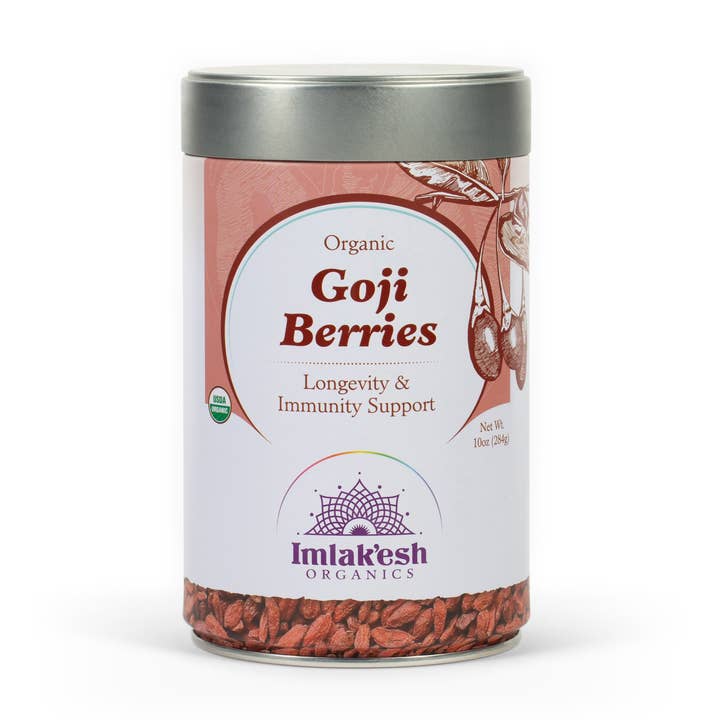 Imlakesh Organics - Wholesale Dried/Dehydrated Fruit - Goji Berries, Organic (10oz)0