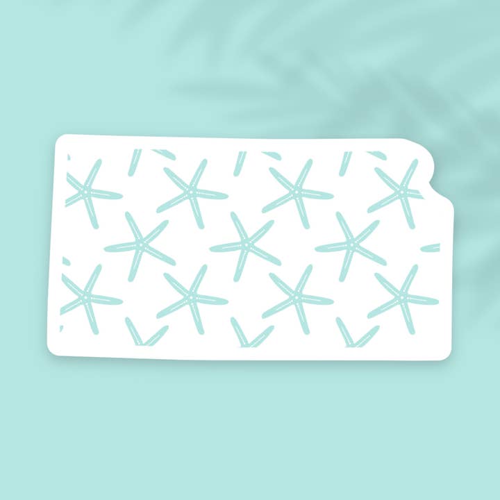 Kansas Starfish State Sticker for wholesale by The State Stickers