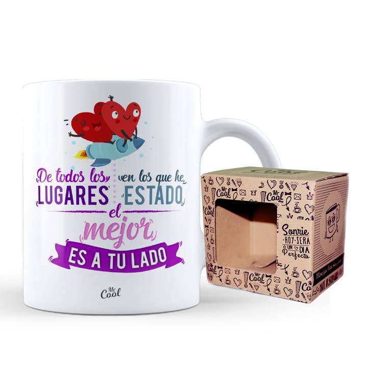 Kruset 'Af alle steder jeg har været, er det bedste ved din side' for engroshandel hos STAR WAY, S.L. | MrCool