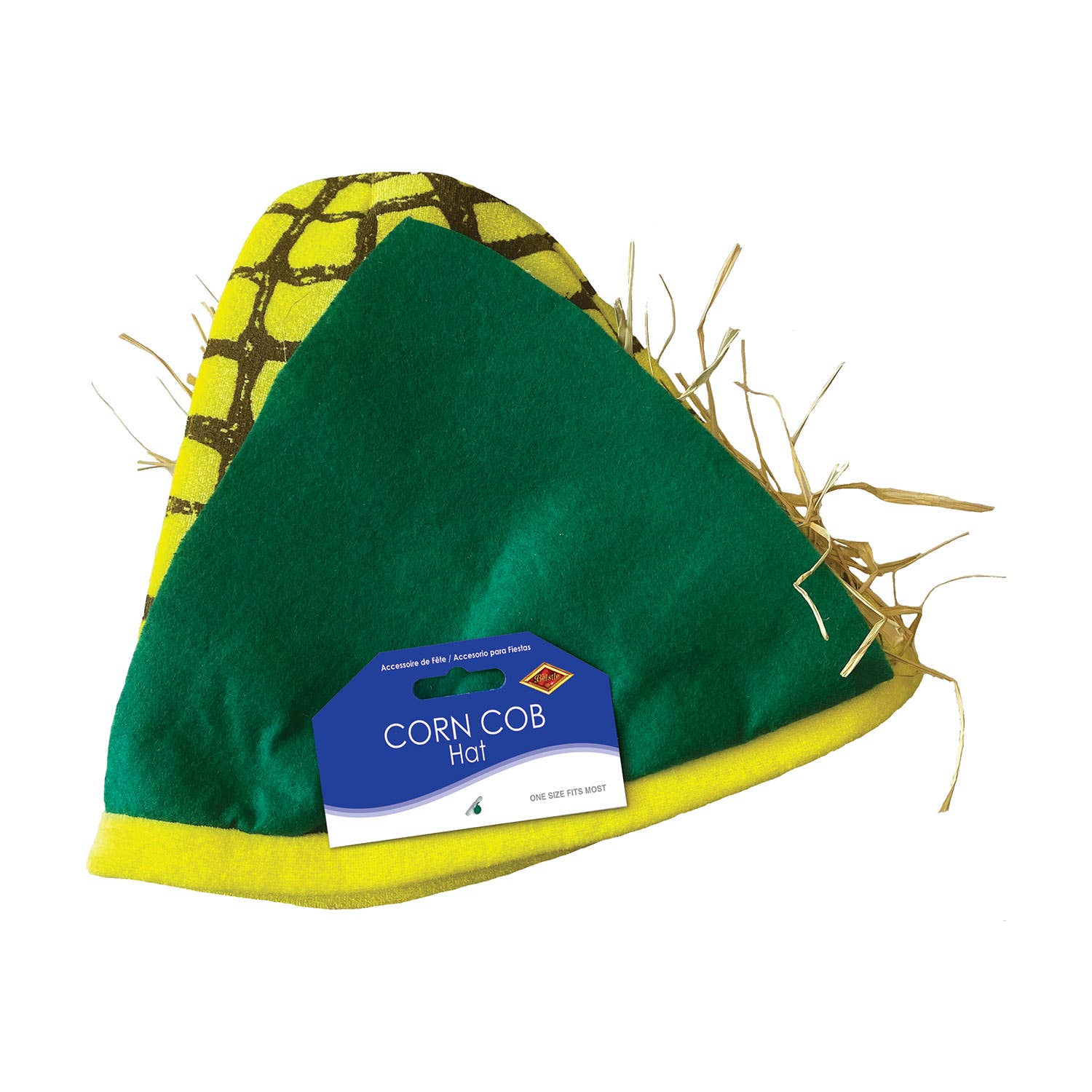 Beistle - Wholesale Party Hat/Crown - Plush Corn Cob Hat, one size fits most2