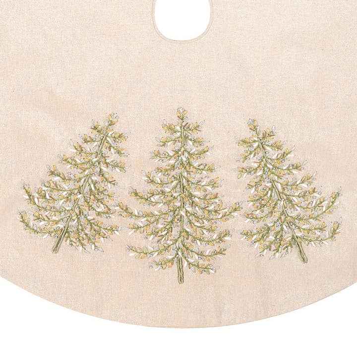 C&F Home - Wholesale Tree Skirt - Christmas Winter Garden Tree Skirt2