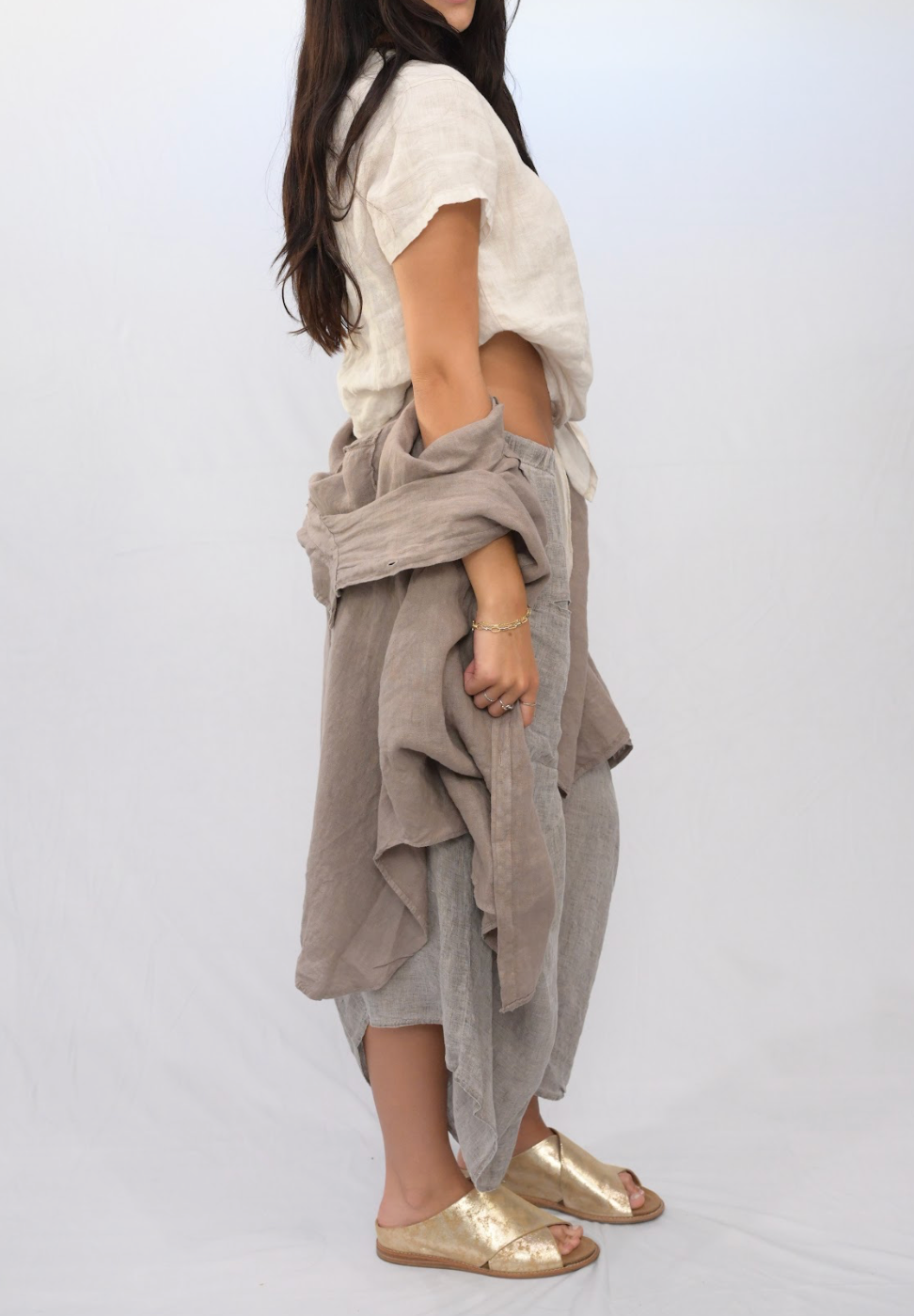 Merci Marie - Wholesale Pants - Women's - Linen Parachute Pants3