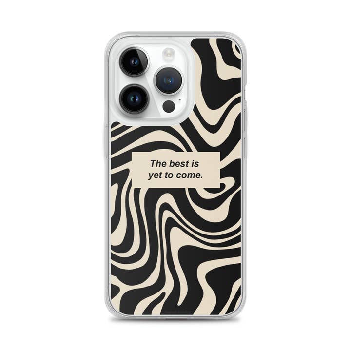 Trippy Bølget Swirl Retro 70'erne Psykedelisk Groovy iPhone etui 1 for engroshandel hos Superr Sunday