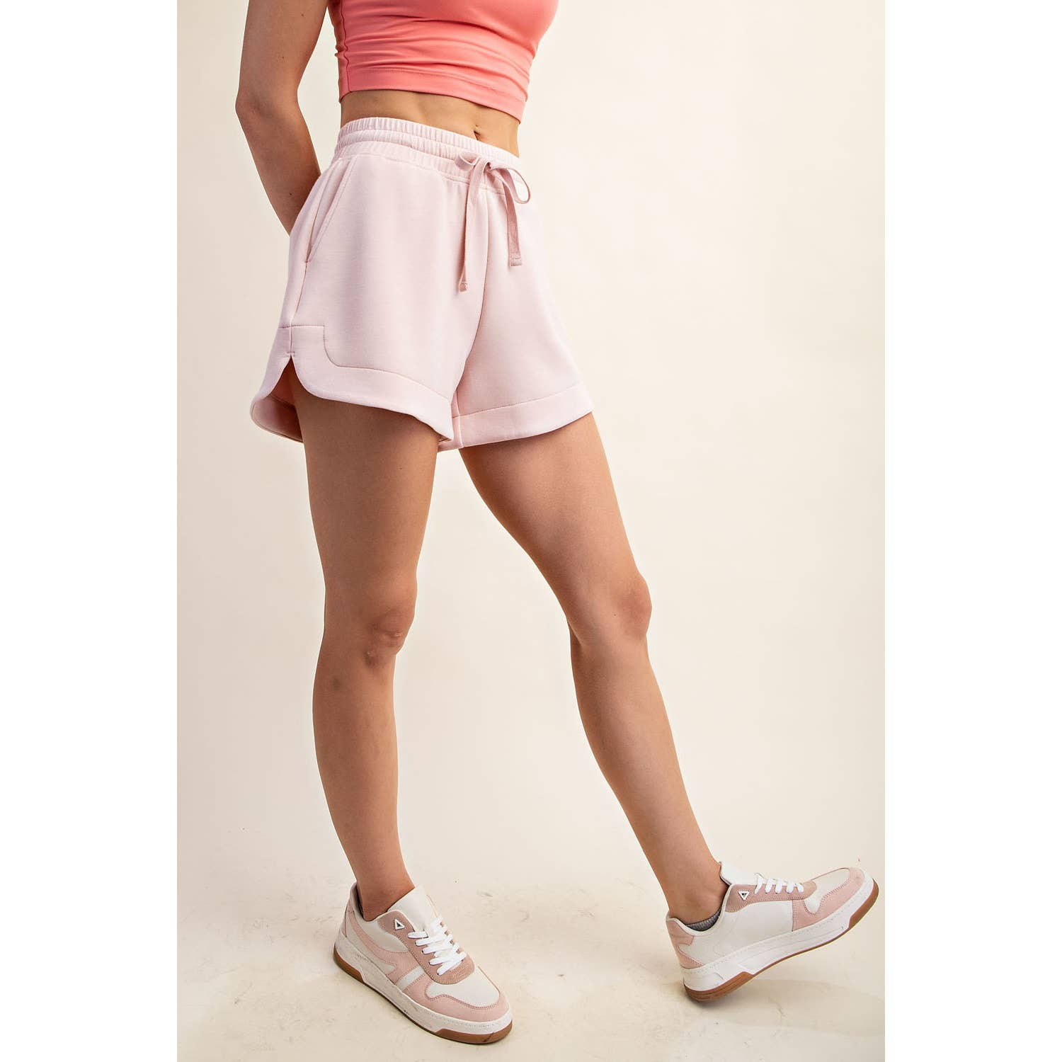 Rae Mode - Wholesale Athletic Shorts - Women's - MODAL SCUBA SHORT PANTS70