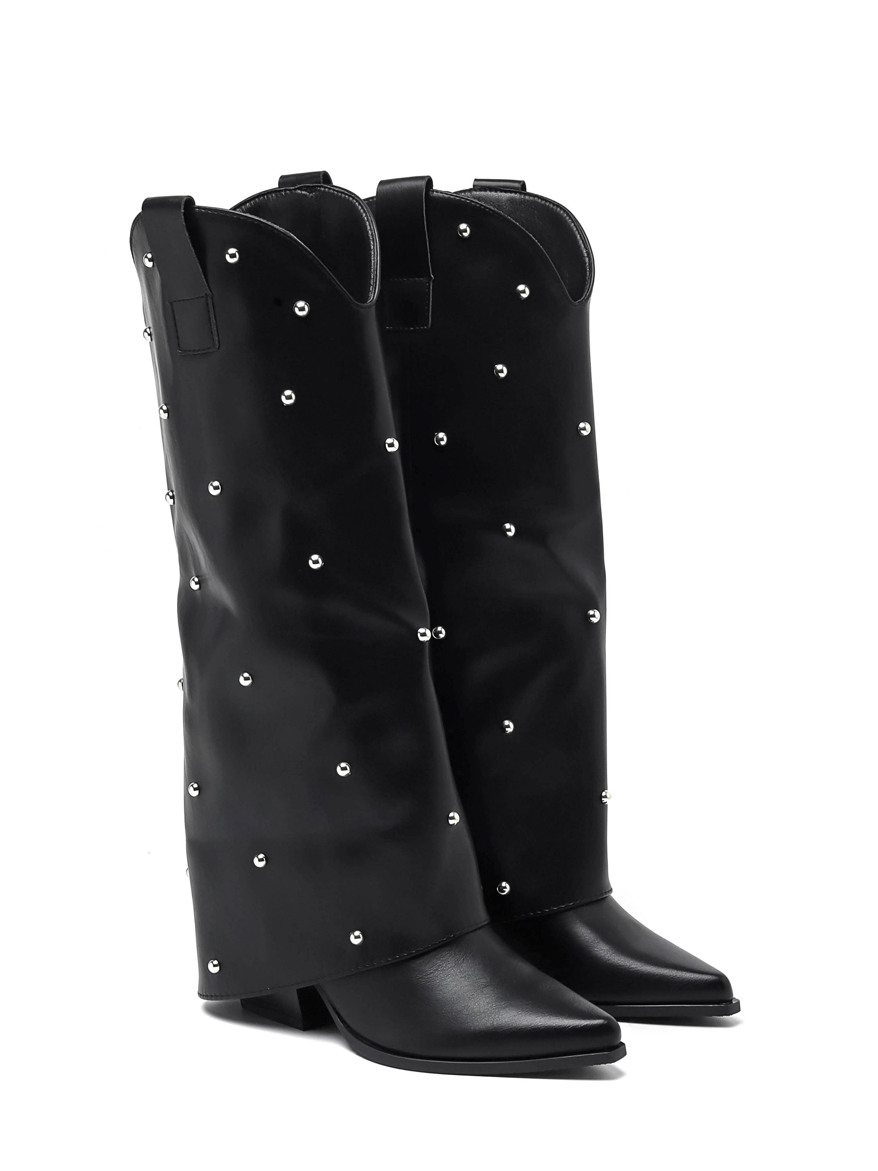 ISABAC - Wholesale Cowboy Boots - Women's - Stivali Texani - 6907 Nero1