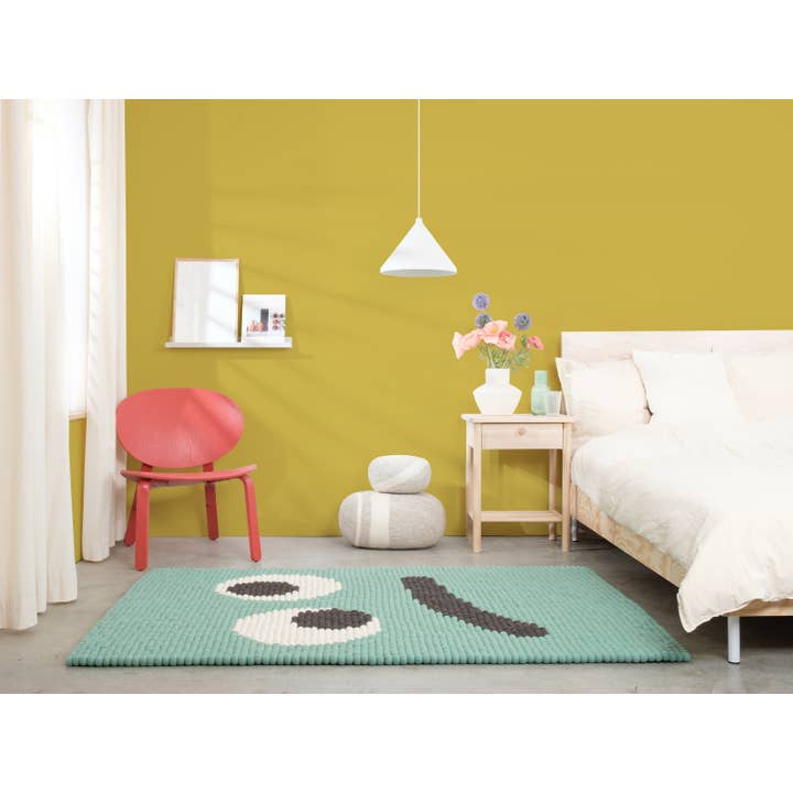 myfelt - Wholesale Area Rug - Kids & Baby - Heinz Felt Ball Rug Rectangular 100% Wool1