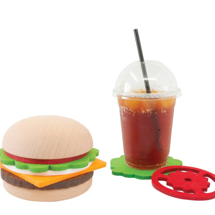 Beyond123 - Wholesale Coasters - Burger Coaster Set