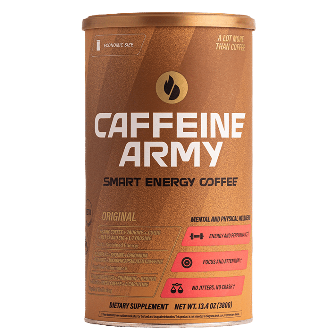 Caffeine Army LLC - Vente Cafés/expressos instantanés - Café Smart Energy, format économique (38 portions)19