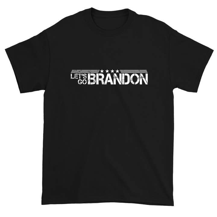 Ferocitees - Wholesale Screen Printed T-Shirt - Men's - Let's Go Brandon Men's T-Shirt