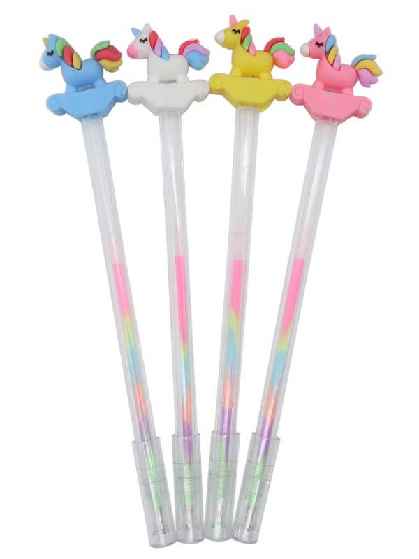 Unicorn Decor 48 Bundle Set Color Shifting Gel Ink Pen for wholesale by Cap Zone