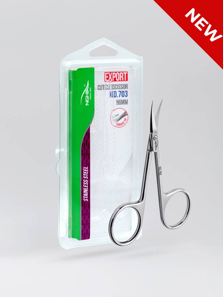 Tijeras para cutículas - KD-703 (Acero inoxidable) para venta al por mayor de NGHIA