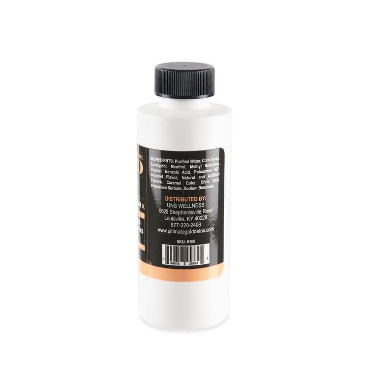 Cannatron - Wholesale Mouthwash - Ultimate Gold Detox 2oz Mouthwash
