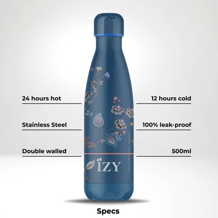 IZY Bottles - Wholesale Water Bottle - Pip Studio Thermos Bottle CeCe Fiore Insulated Water bottles