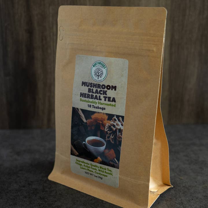 Northwoods Tea & Herb LLC - Wholesale Loose tea - Mushroom Black Tea1