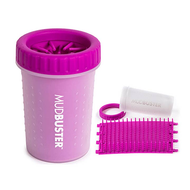 Dexas Mudbuster Fuchsia M for wholesale by King Wholesale Pet Goods