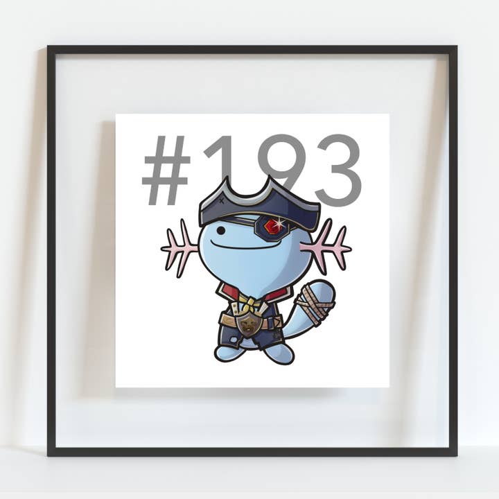 Poster Whooper Pokemon Pirate Gamer pour la vente par Colour Me Fun