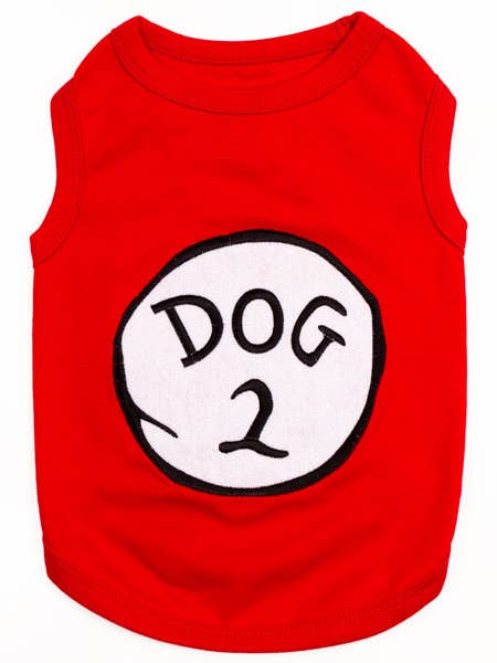 Dog 2 Shirt – Funny & Adorable Matching Outfit for Pets for wholesale by Parisian Pet®
