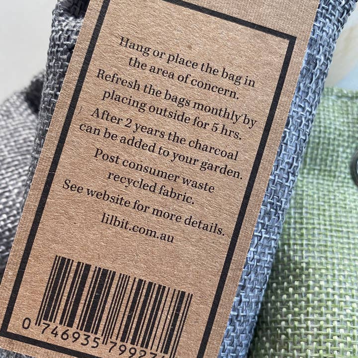 Lil'Bit Better - Wholesale Air freshener - Activated Bamboo Charcoal Deodoriser Bags7