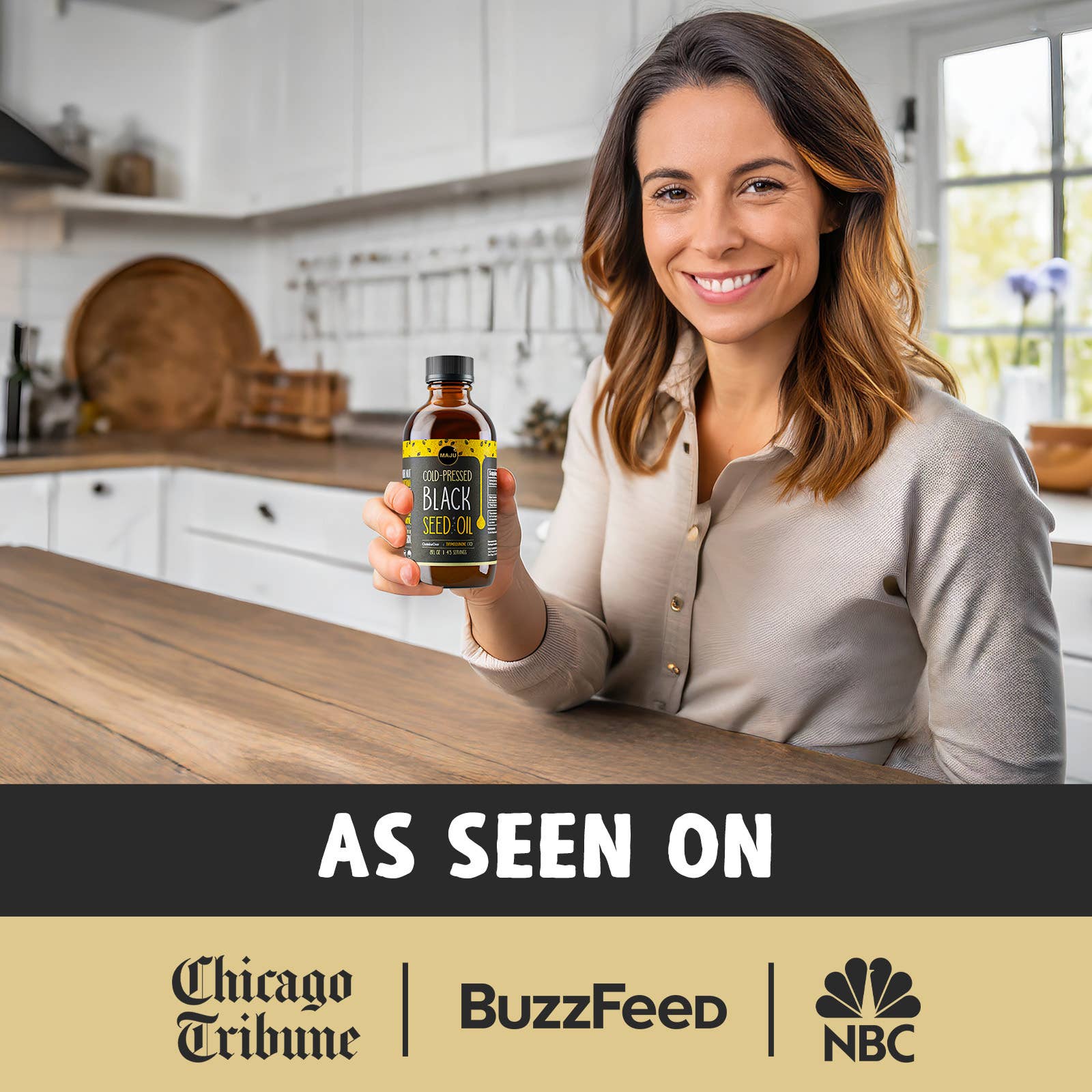 Maju Superfoods - Wholesale Oral Supplement/Vitamin - MAJU Black Seed Oil (16oz)4