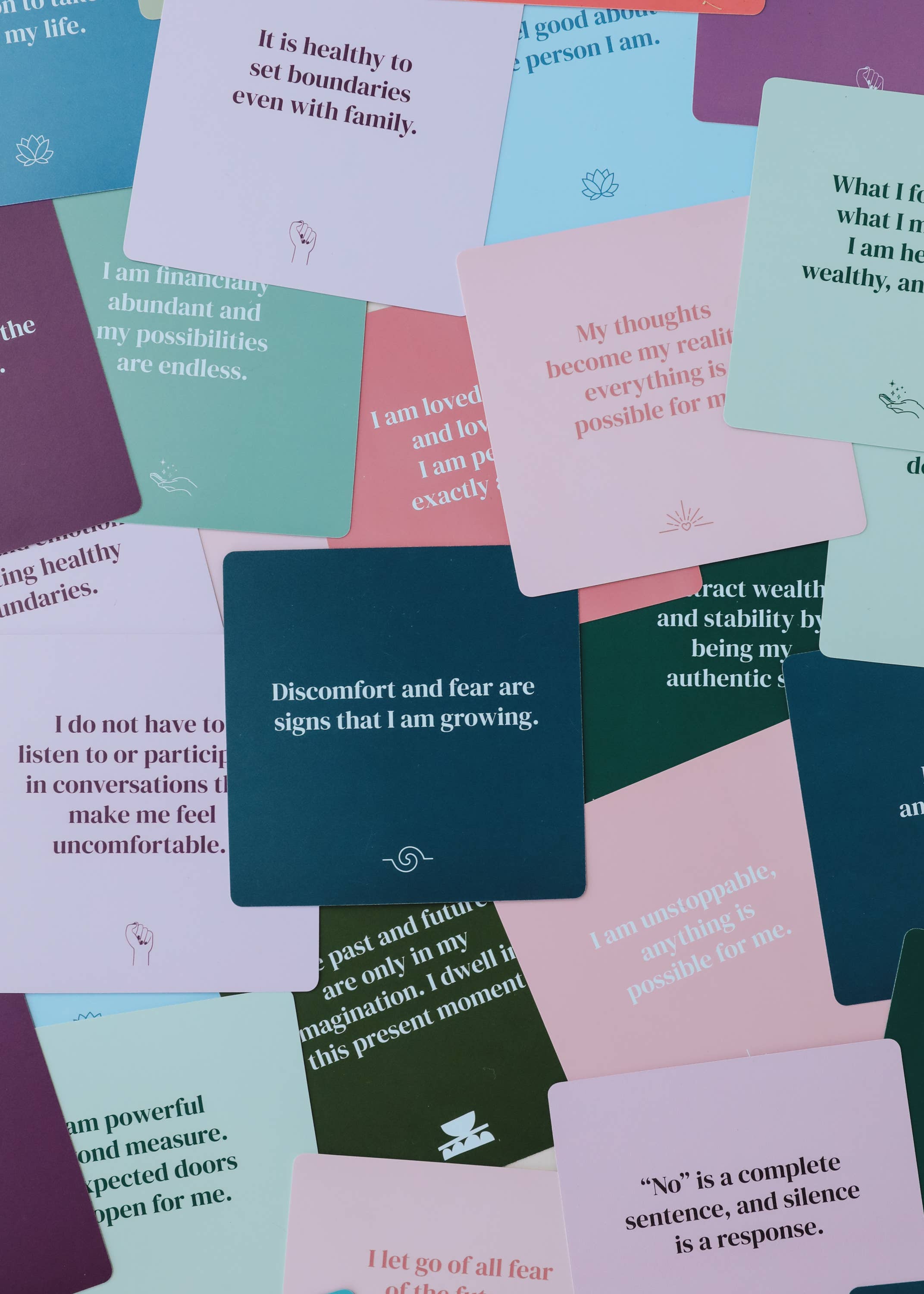 JaxKelly - Wholesale Stationery/Notecard Set - Single Shower Affirmations™ Display Card Bundle5