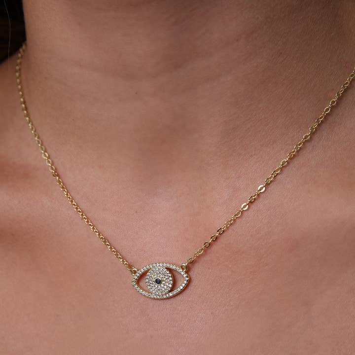 Collana Occhio Malocchio Quotidiana per la vendita all'ingrosso da parte di Belle By Elle