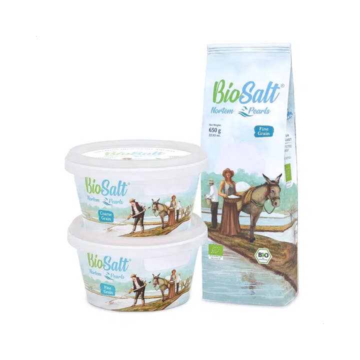 Biosalt Pack 2X200G Thin and Thick Tub + Thin Bag for wholesale by NORTEM BIOTECHNOLOGY GROUP